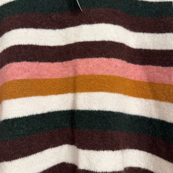 (SOLD) MADEWELL NWT Payton Coziest Yarn Striped Sweater, Size Large - Picture 11 of 14